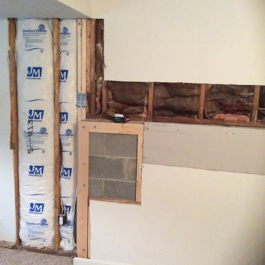 Wall insulation replacement during Odor Removal & Deodorization in Greenwood